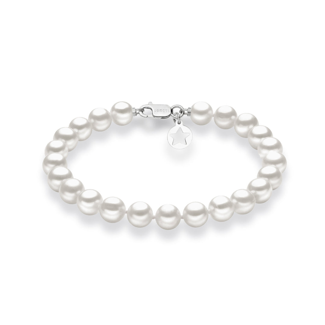Comete Aquadolce Pearl Strand-armband in goud BRQ111
