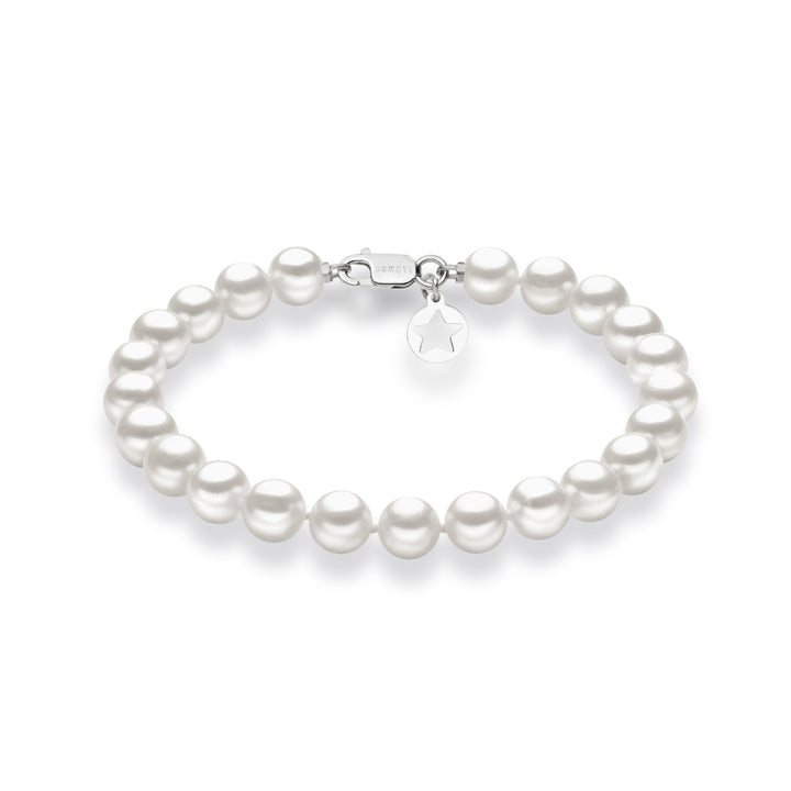 Comete Aquadolce Pearl Strand-armband in goud BRQ111