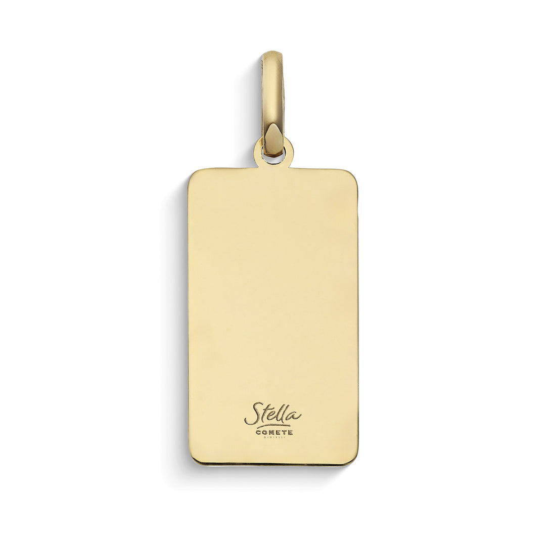 Comets Hope-hanger in 375‰ geelgoud KCOB025
