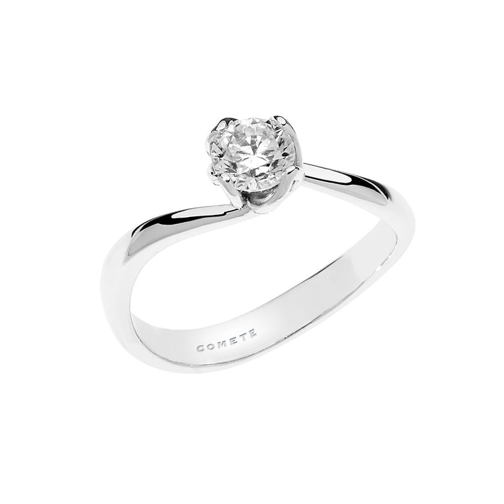 Kometen Solitaire-bloemblaadjes in goud en diamant ANB2370