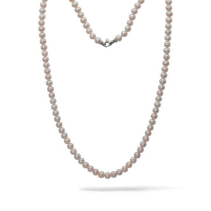 Comete Silver Necklace with Cultured Pearls UGL742M50
