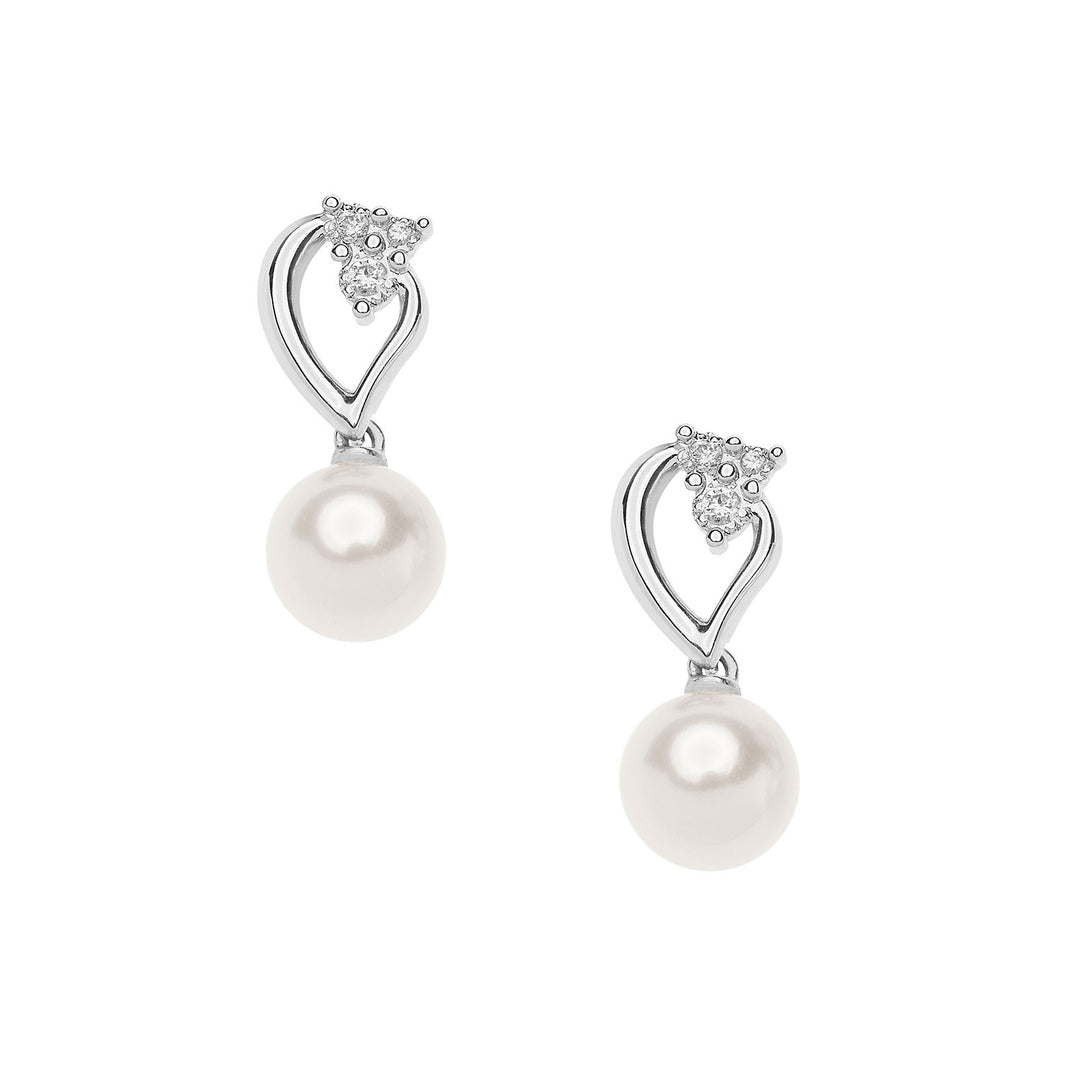Comete pareloorbellen in goud en diamanten drop ORP743