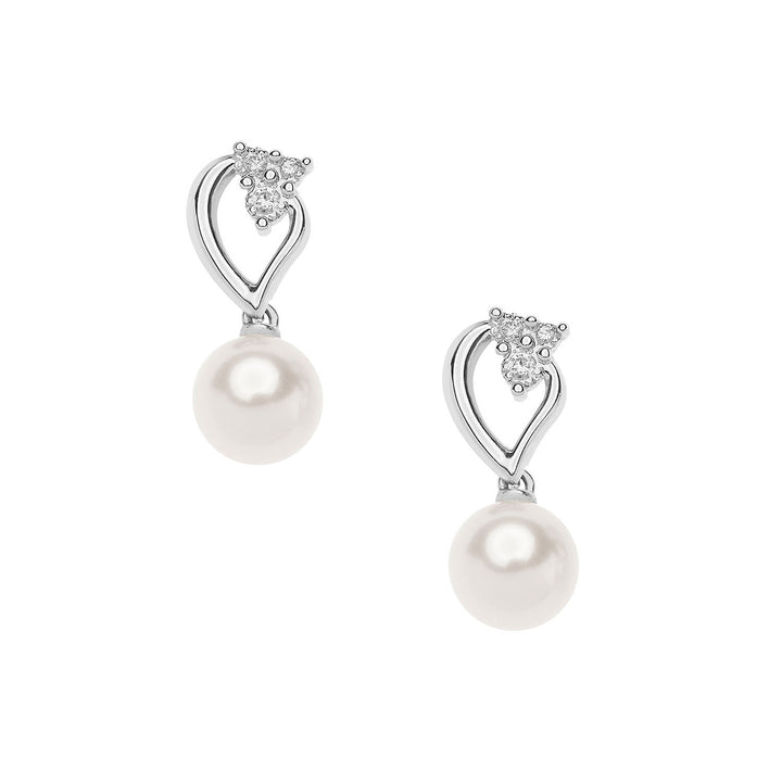 Comete pareloorbellen in goud en diamanten drop ORP743