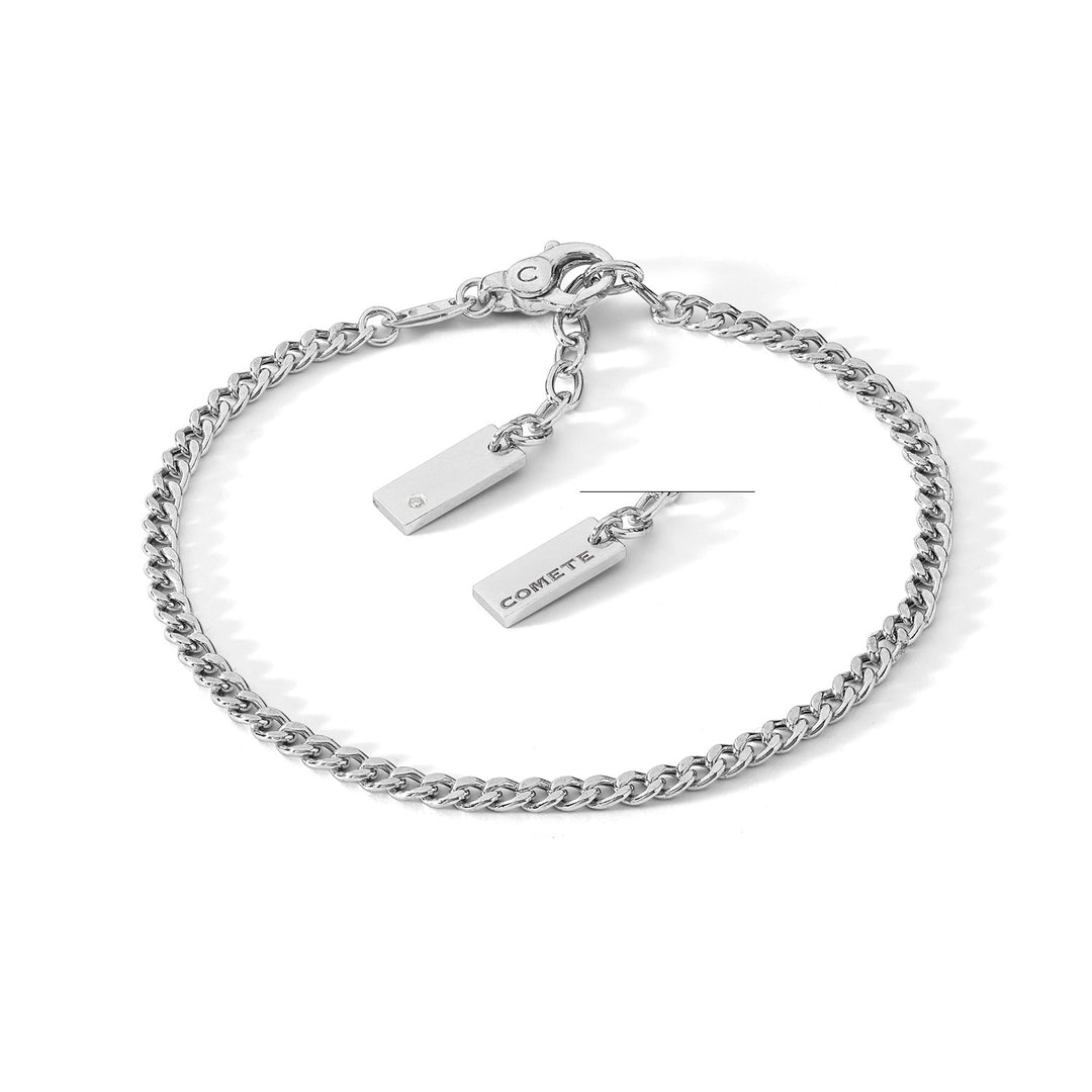 Comete Bracelet Silver and White Diamond UBR1256