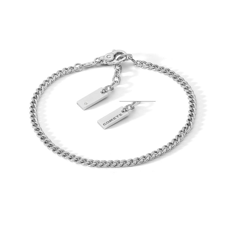 Comete Bracelet Silver and White Diamond UBR1256