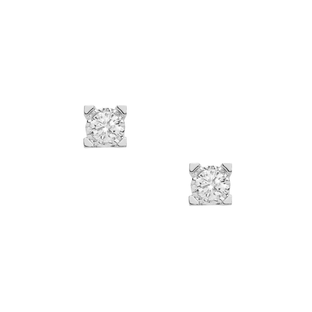 Comete Earrings Diamond light points in Gold and Diamonds ORB1006
