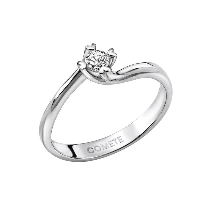Comete Solitaire Hearts in Gold and Diamond ANB2510