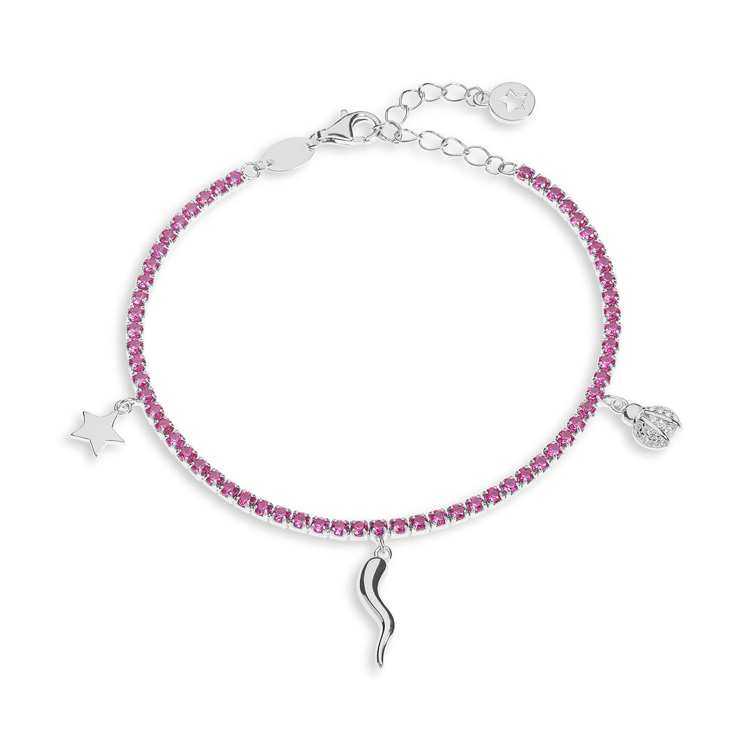 Comete zilveren tennisarmband Cornetto BRA250