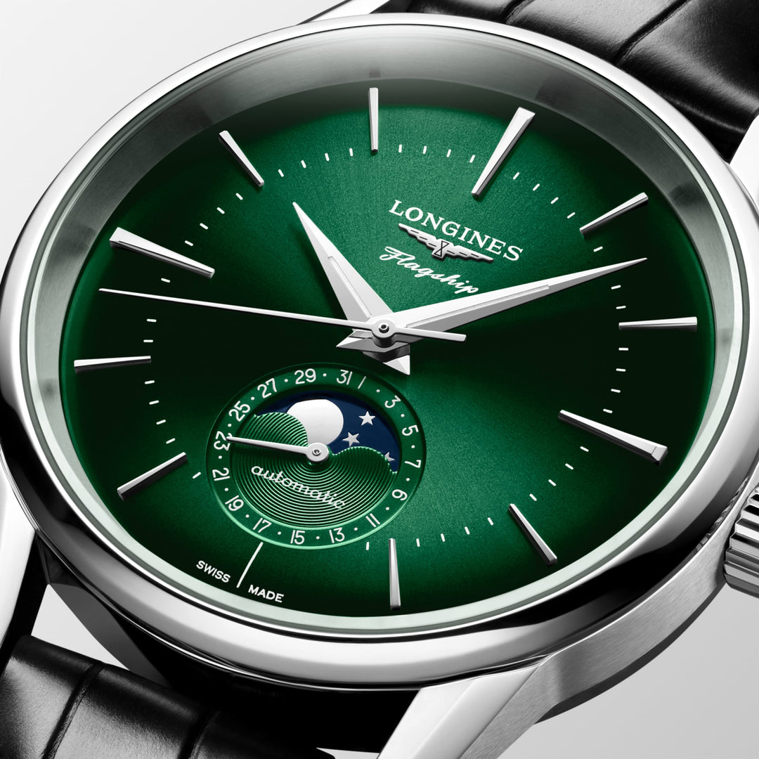LONGINES – VLAGGENSCHIP ERFGOED MAANFASE – L4.815.4.02.2