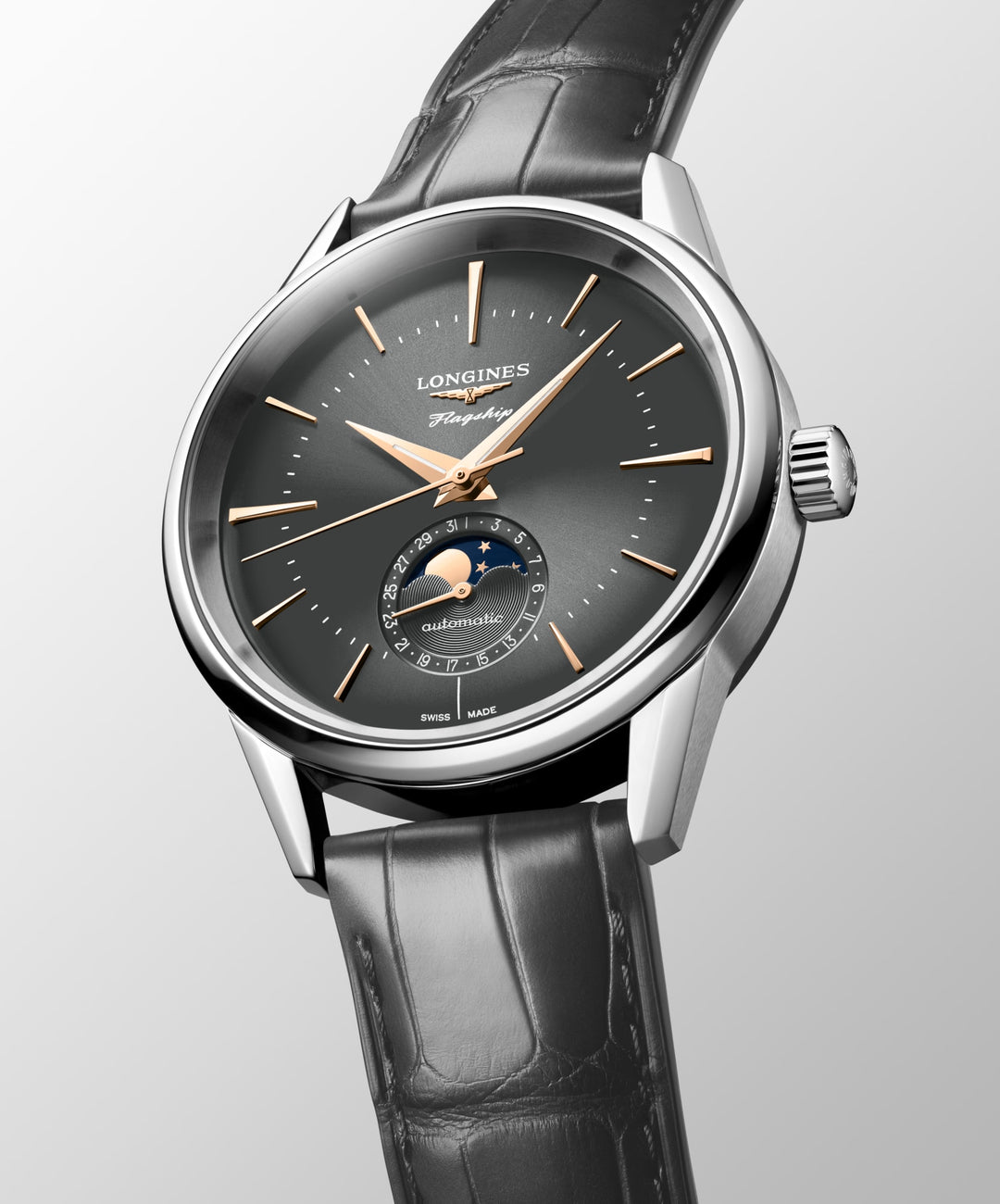 LONGINES – VLAGGENSCHIP ERFGOED MAANFASE – L4.815.4.52.2