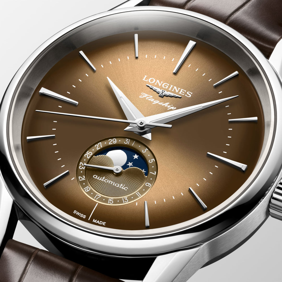 LONGINES – FLAGSHIP HERITAGE MOONPHASE – L4.815.4.62.2
