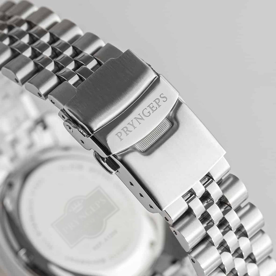 Pryngeps Erre X Malachiet horloge 40 mm groen quartz staal A1209 MA