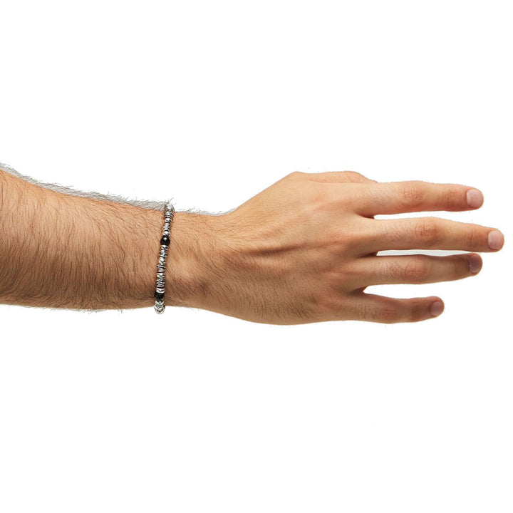 Giovanni Raspini Bond bracelet 925 silver onyx 10696