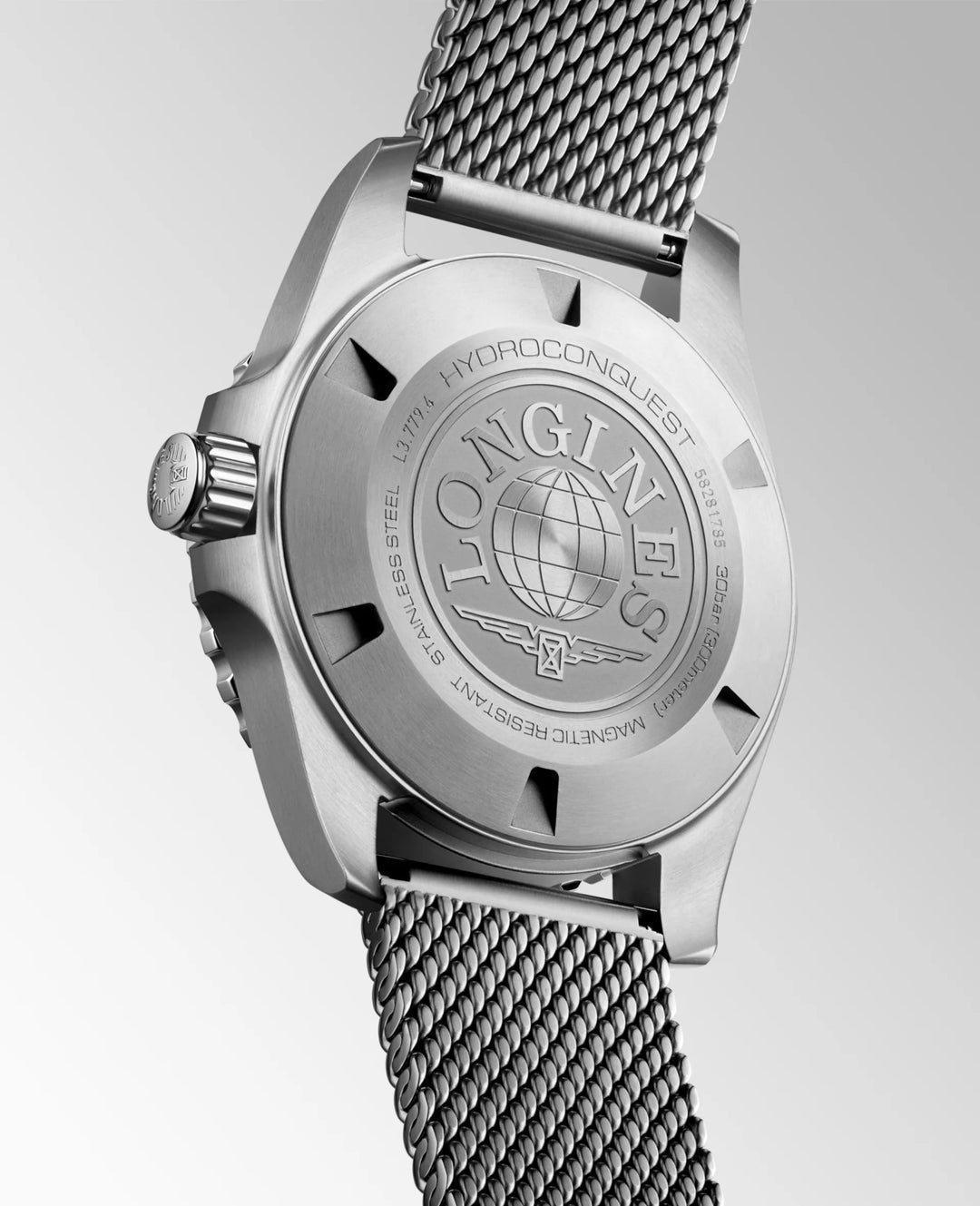 Longines Hydroconquest Uhr 39 mm blauer Automatikstahl L3.779.4.99.6