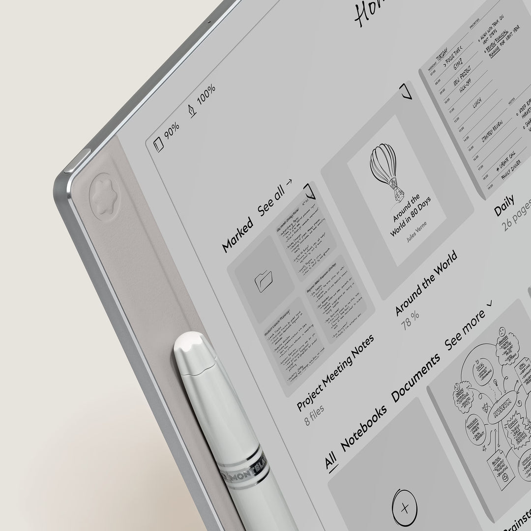 Montblanc Digitalpapier Silber 135012