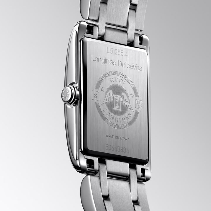 Longines DolceVita horloge 20,80x32mm zilverstaal quartz L5.255.4.71.6