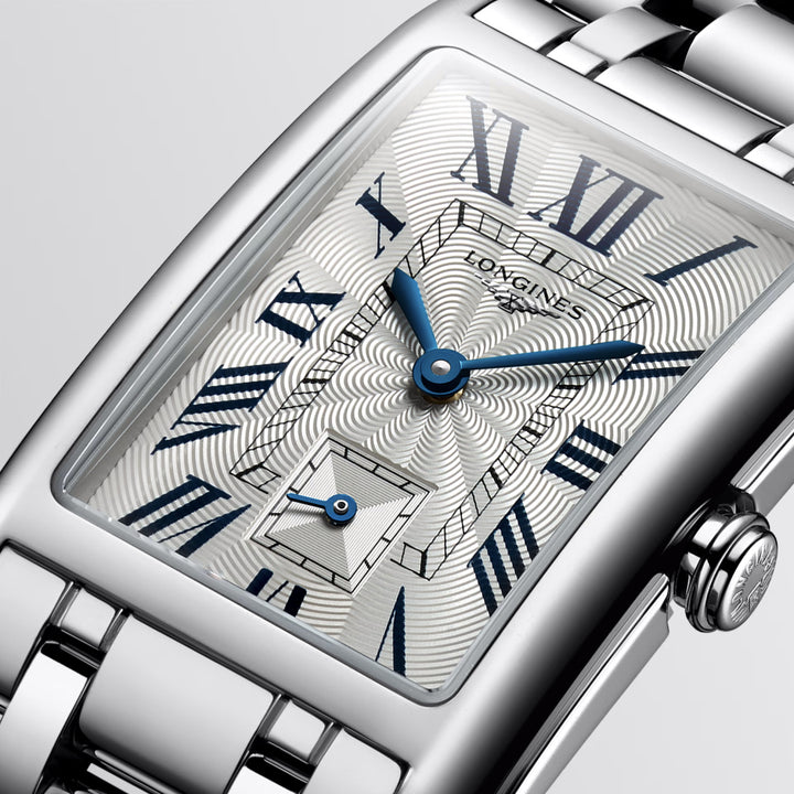 Longines DolceVita horloge 23,30x37mm zilver quartz staal L5.512.4.71.6