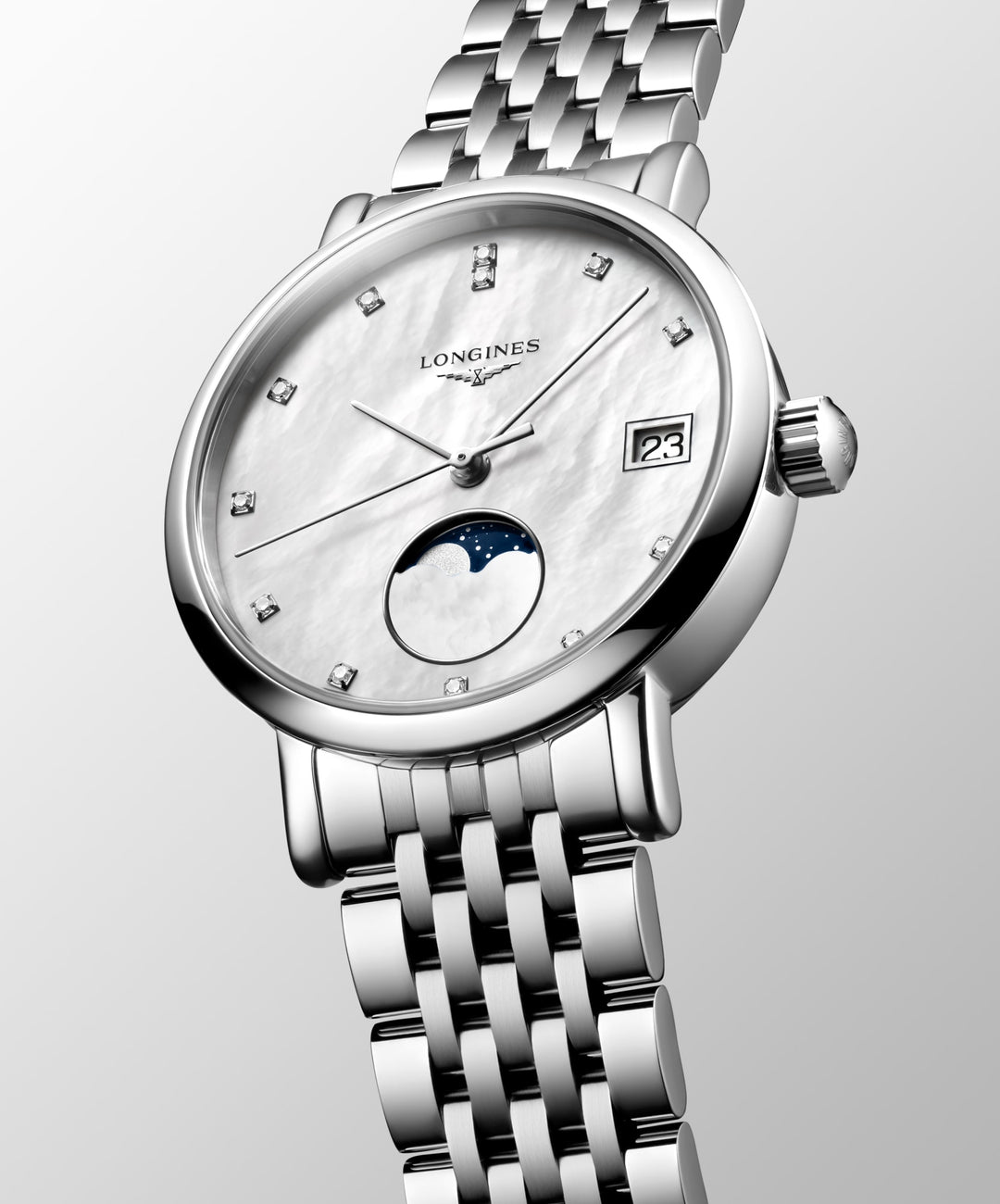 LONGINES – LONGINES ELEGANTE COLLECTIE MOONPHASE – L4.330.4.87.6