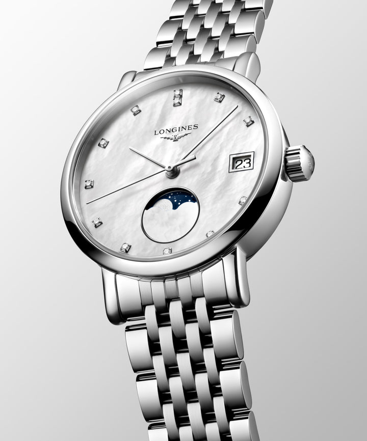 LONGINES – LONGINES ELEGANTE COLLECTIE MOONPHASE – L4.330.4.87.6