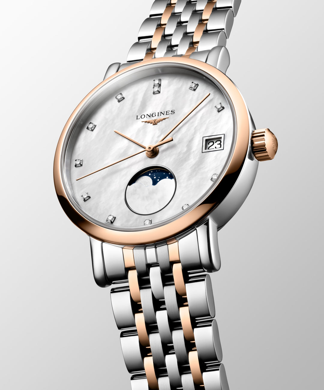 LONGINES – LONGINES ELEGANTE COLLECTIE MOONPHASE – L4.330.5.87.7