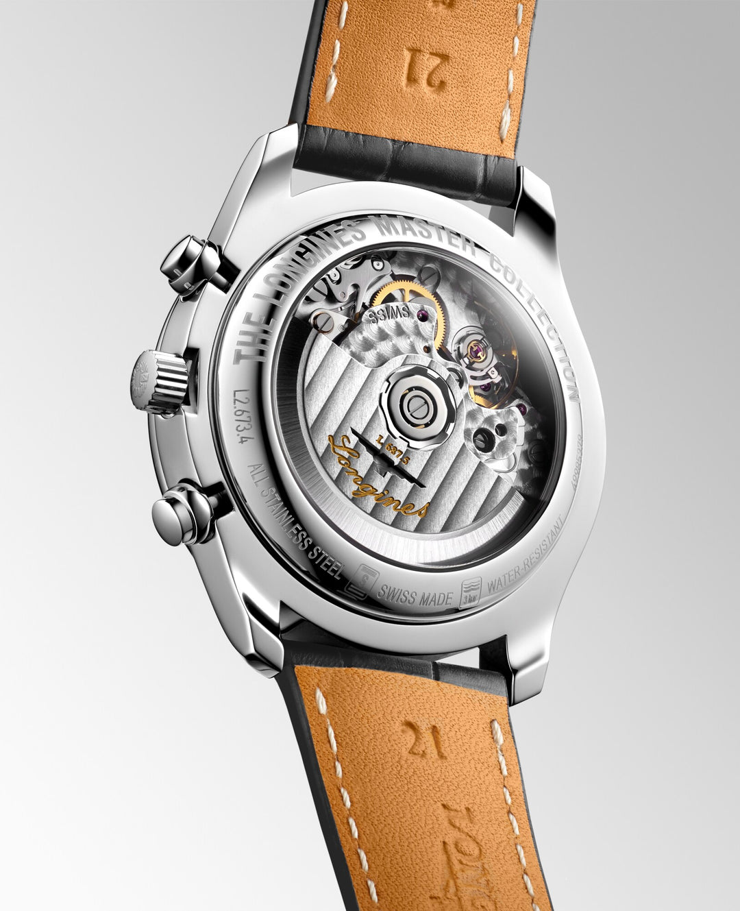 LONGINES – DIE LONGINES MASTER COLLECTION CHRONO MOONPHASE – L2.673.4.61.2