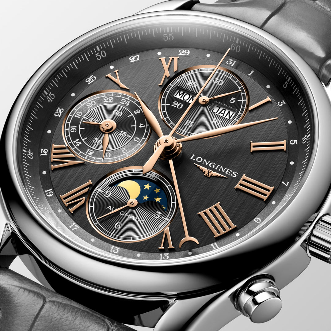 LONGINES – DIE LONGINES MASTER COLLECTION CHRONO MOONPHASE – L2.673.4.61.2