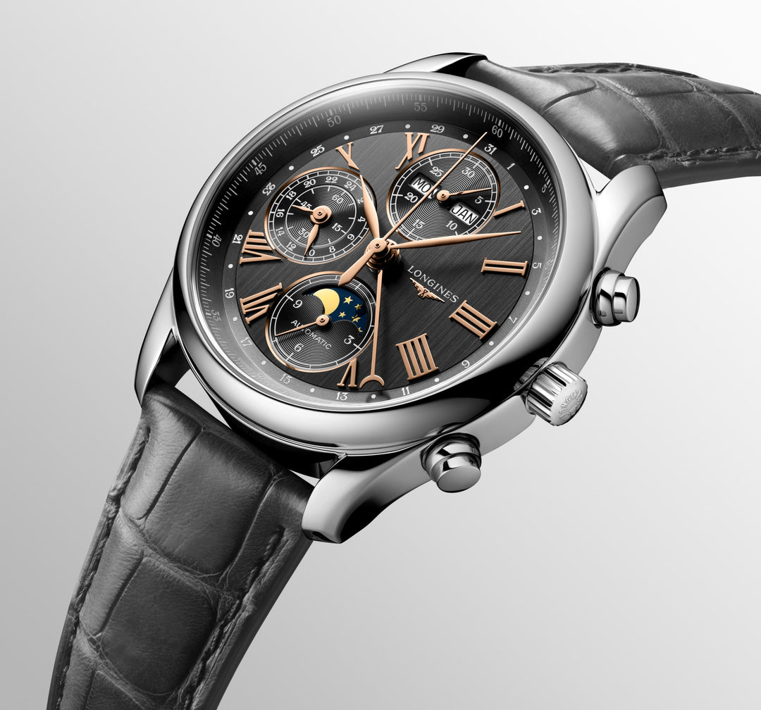 LONGINES – DIE LONGINES MASTER COLLECTION CHRONO MOONPHASE – L2.673.4.61.2