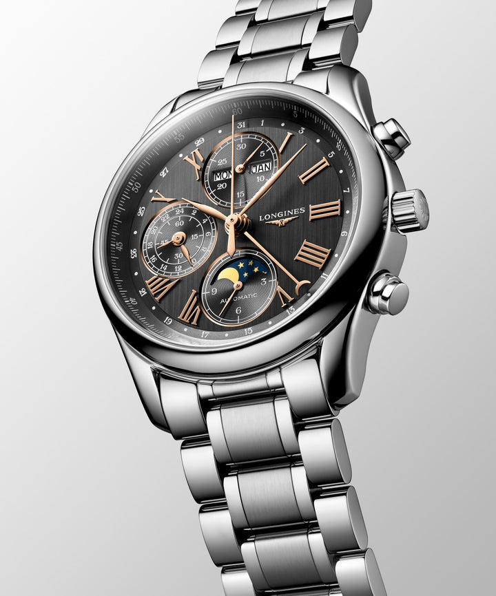 LONGINES – DIE LONGINES MASTER COLLECTION CHRONO MOONPHASE – L2.673.4.61.6