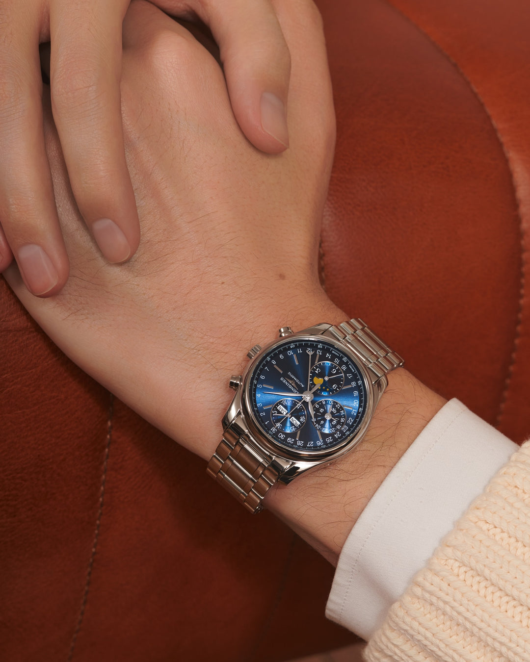 LONGINES – DIE LONGINES MASTER COLLECTION CHRONO MOONPHASE – L2.673.4.92.6