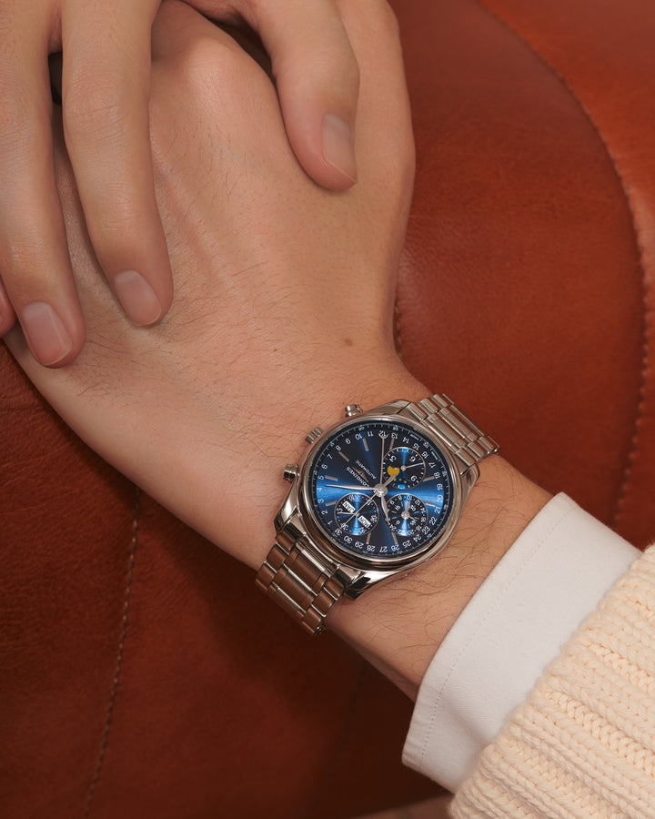 LONGINES – DIE LONGINES MASTER COLLECTION CHRONO MOONPHASE – L2.673.4.92.6