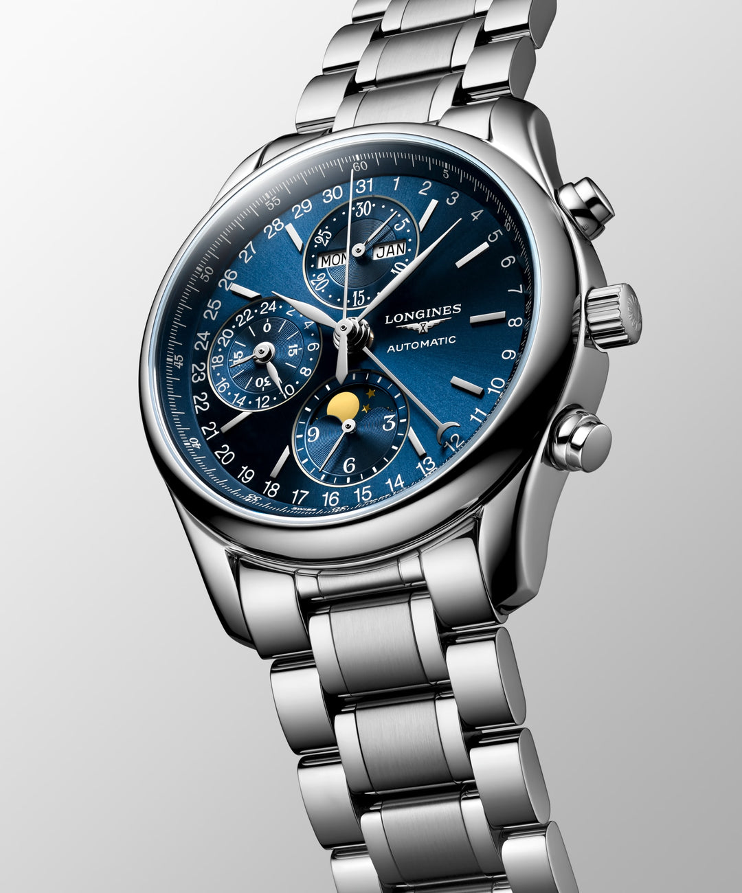 LONGINES – DIE LONGINES MASTER COLLECTION CHRONO MOONPHASE – L2.673.4.92.6