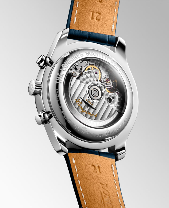 LONGINES – DE LONGINES MASTER COLLECTIE CHRONO MOONPHASE – L2.773.4.71.2