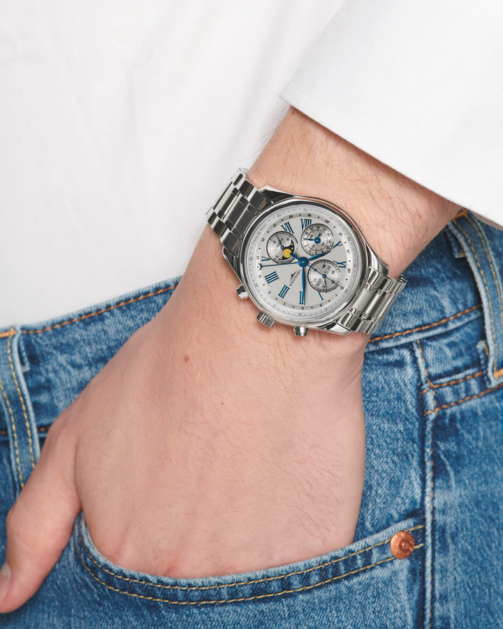 LONGINES – DIE LONGINES MASTER COLLECTION CHRONO MOONPHASE – L2.773.4.71.6