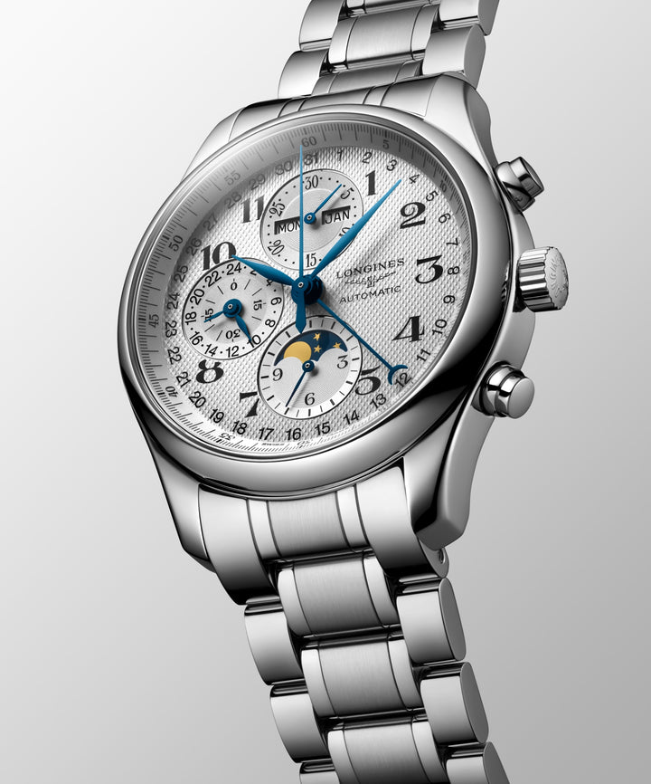 LONGINES – DE LONGINES MASTER COLLECTIE CHRONO MOONPHASE – L2.773.4.78.6