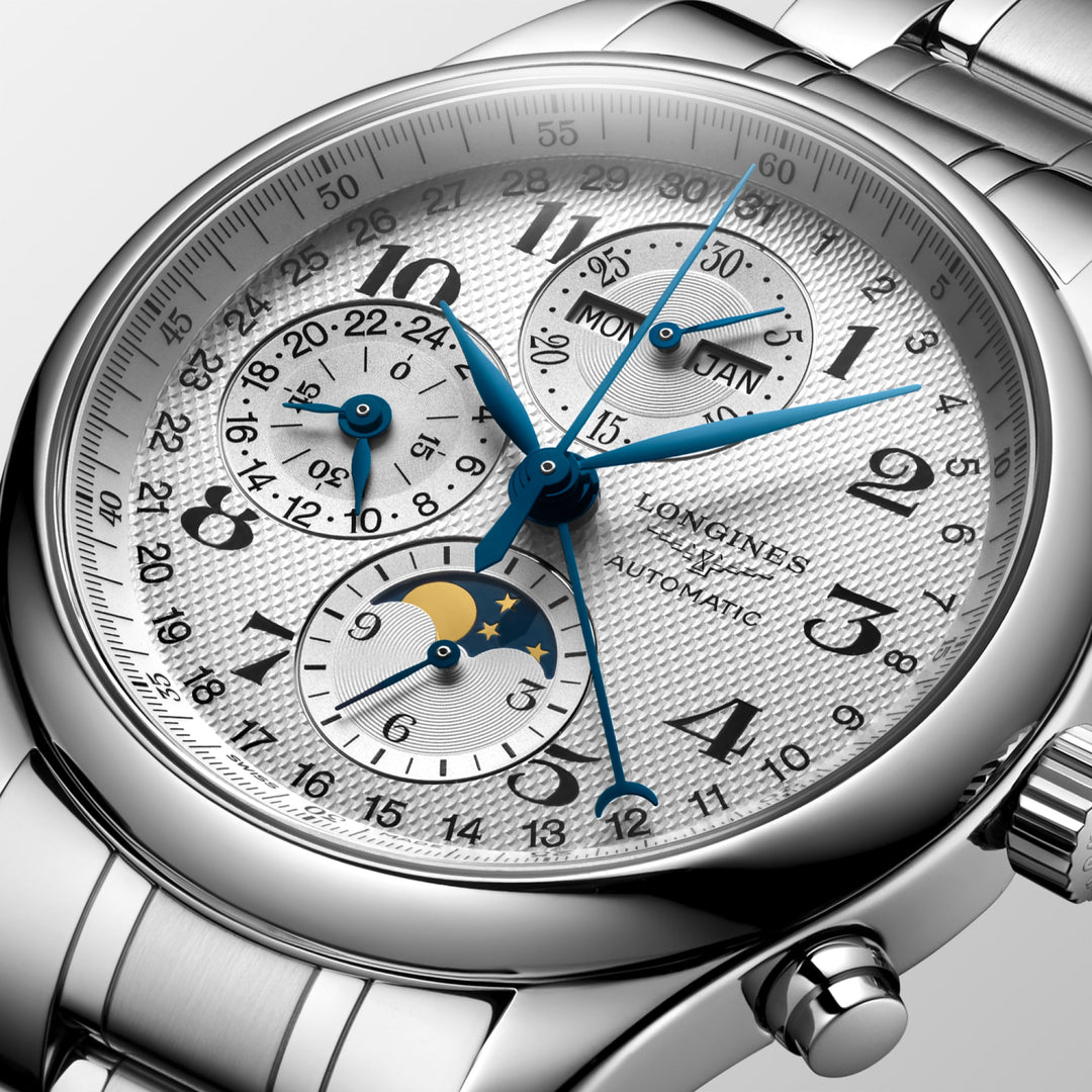 LONGINES – DE LONGINES MASTER COLLECTIE CHRONO MOONPHASE – L2.773.4.78.6