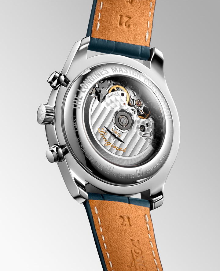 LONGINES – DE LONGINES MASTER COLLECTIE CHRONO MOONPHASE – L2.773.4.92.0