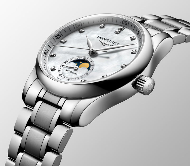 LONGINES – DE LONGINES MASTER COLLECTIE MOONPHASE – L2.409.4.87.6
