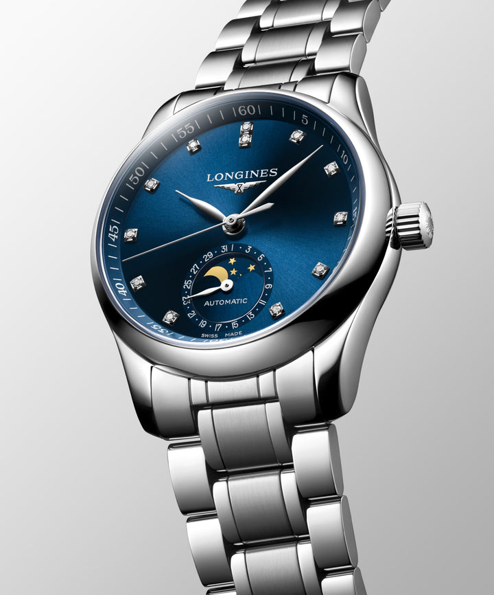 LONGINES – DE LONGINES MASTER COLLECTIE MOONPHASE – L2.409.4.97.6