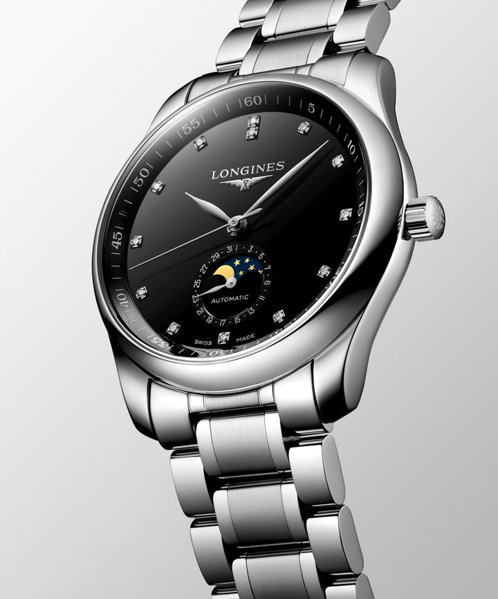 LONGINES – DE LONGINES MASTER COLLECTIE MOONPHASE – L2.909.4.57.6