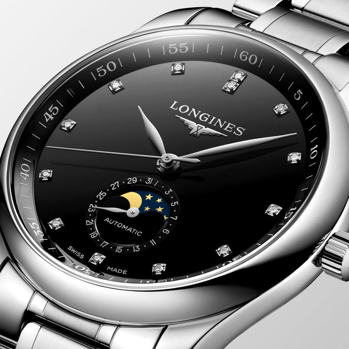 LONGINES – DE LONGINES MASTER COLLECTIE MOONPHASE – L2.909.4.57.6