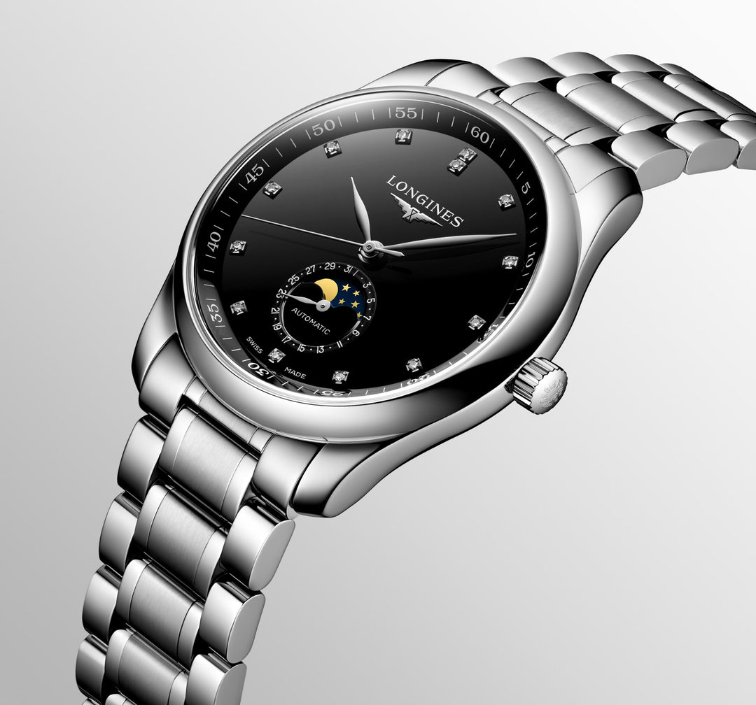 LONGINES – DE LONGINES MASTER COLLECTIE MOONPHASE – L2.909.4.57.6
