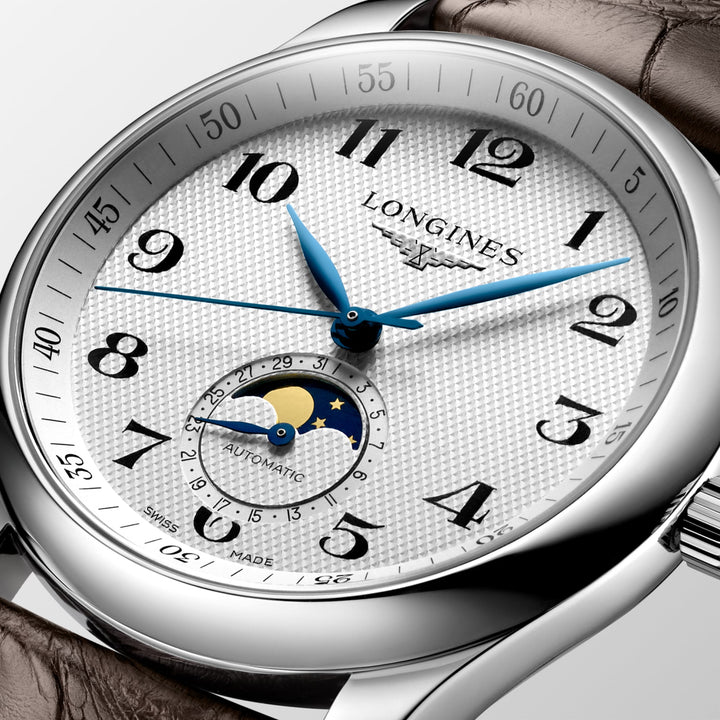 LONGINES – DE LONGINES MASTER COLLECTIE MOONPHASE – L2.909.4.78.3