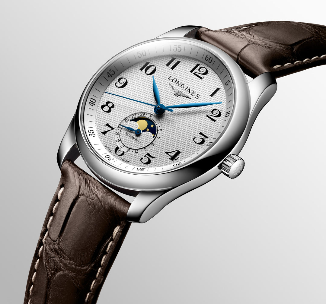 LONGINES – DE LONGINES MASTER COLLECTIE MOONPHASE – L2.909.4.78.3