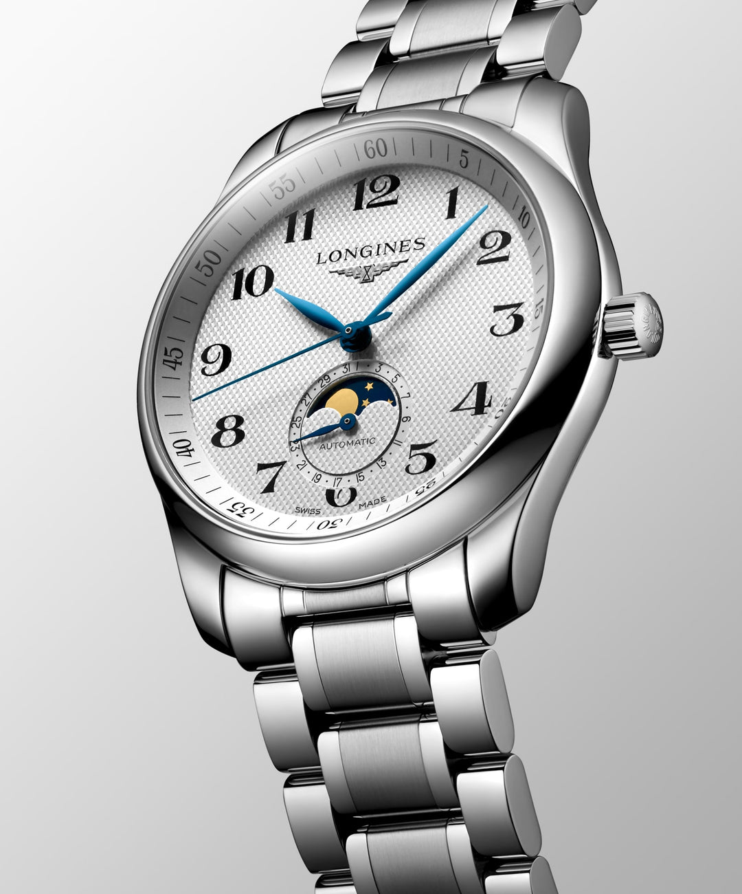 LONGINES – DE LONGINES MASTER COLLECTIE MOONPHASE – L2.909.4.78.6