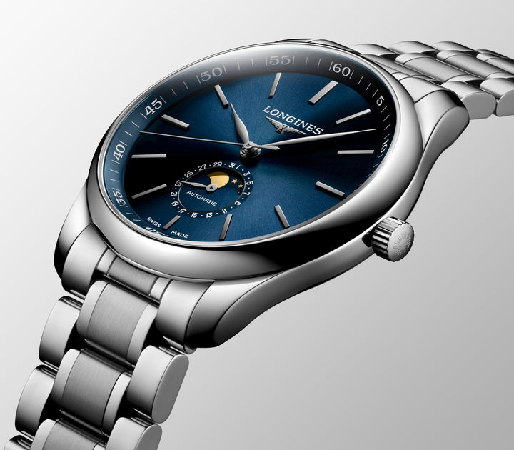 LONGINES – DE LONGINES MASTER COLLECTIE MOONPHASE – L2.919.4.92.6