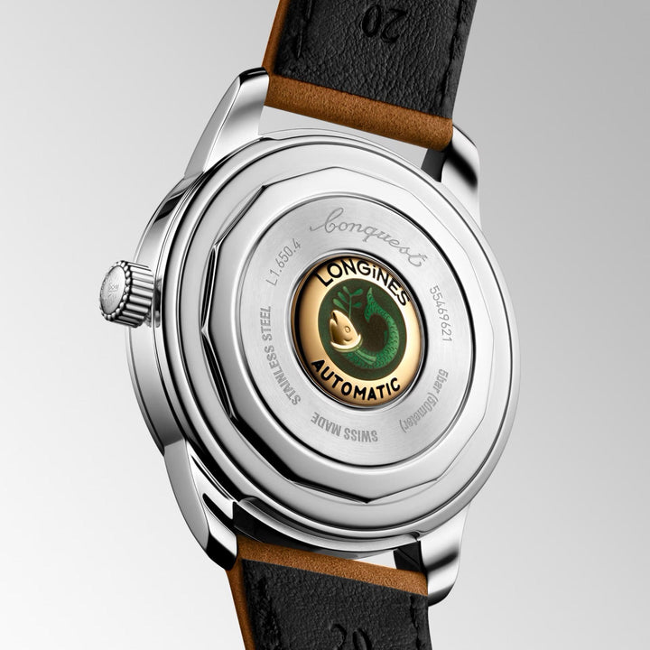 Longines Conquest Heritage watch 40mm silver automatic steel L1.650.4.72.2 - Capodagli 1937
