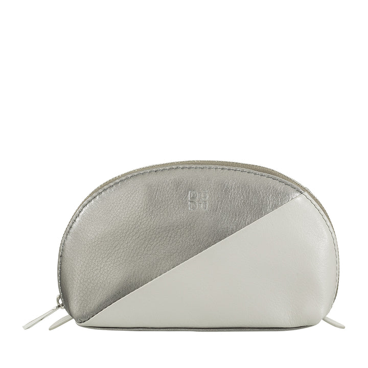 DUDU Mini-clutch voor leren tas, reismake-uptas, kleine make-uptas met ritssluiting voor portemonnee, kleurrijk ontwerp