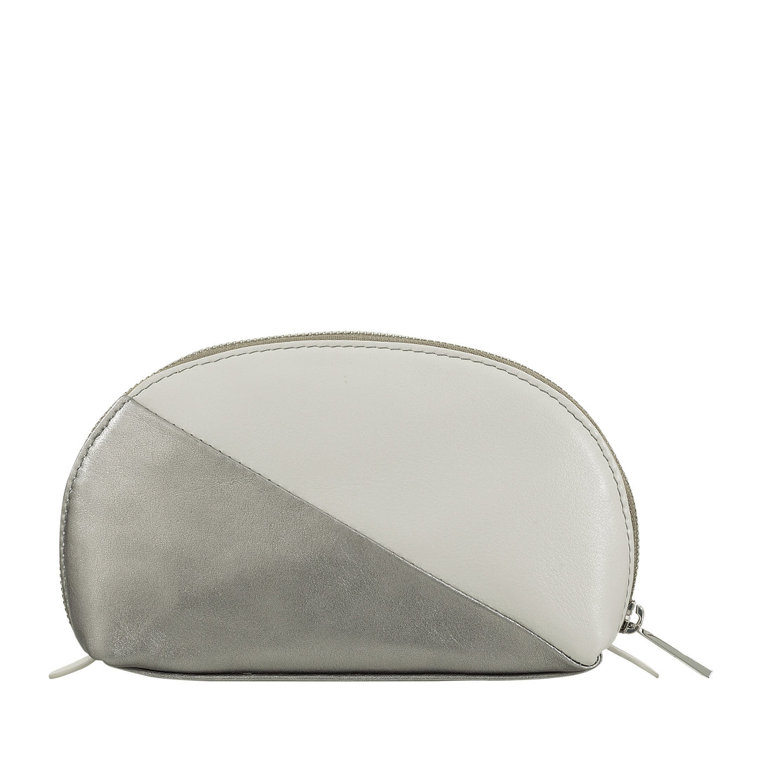 DUDU Mini-clutch voor leren tas, reismake-uptas, kleine make-uptas met ritssluiting voor portemonnee, kleurrijk ontwerp