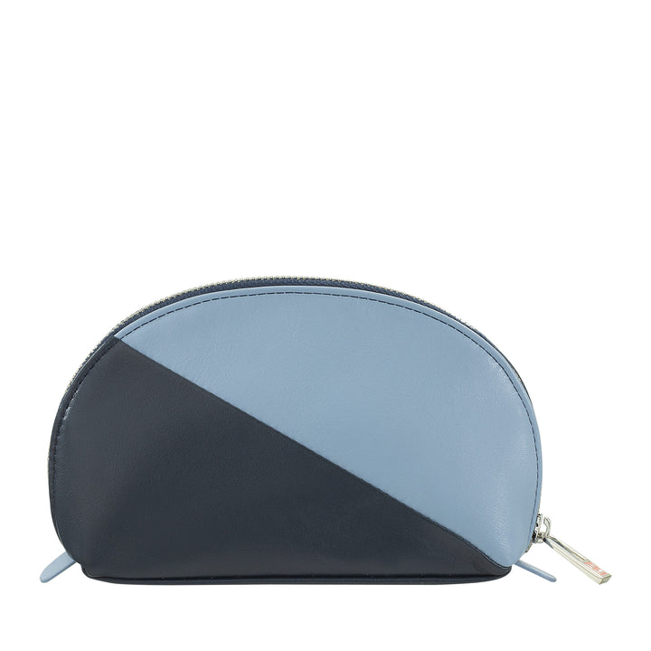 DUDU Mini-clutch voor leren tas, reismake-uptas, kleine make-uptas met ritssluiting voor portemonnee, kleurrijk ontwerp