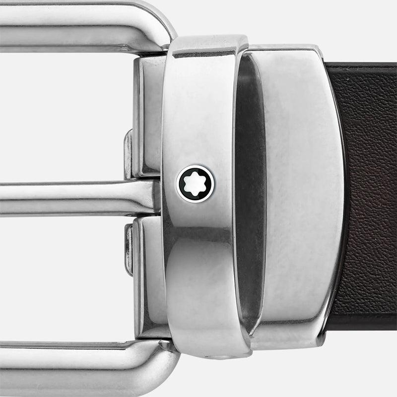 Montblanc cintura pelle marrone 30mm 131185 - Capodagli 1937